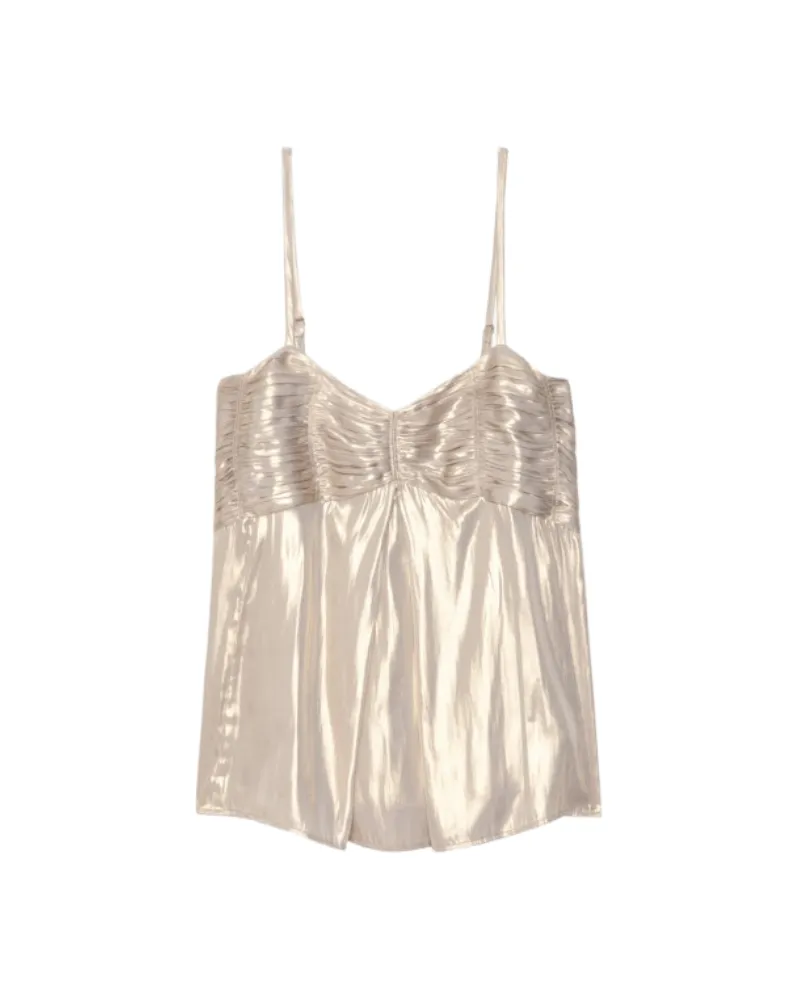 Zadig & Voltaire Camisole Cippie Satin Gold