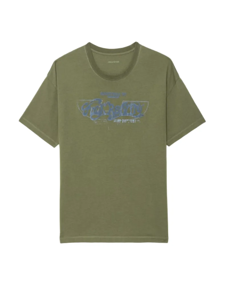 Zadig & Voltaire Toddy T-Shirt Kaki