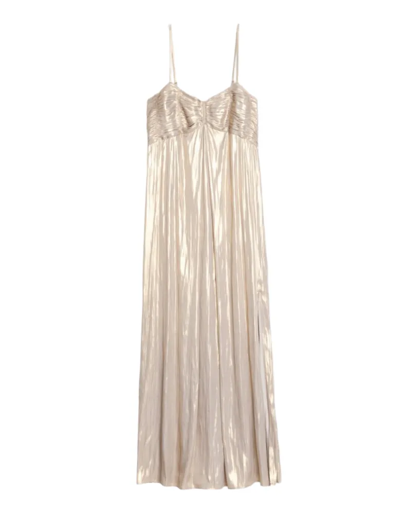Zadig & Voltaire Kleid Rippie Satin Gold