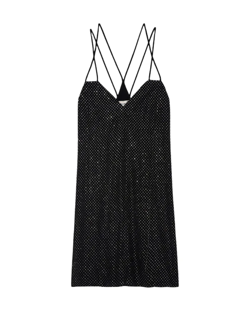 Zadig & Voltaire Kleid Rohana 100% Seide Schwarz