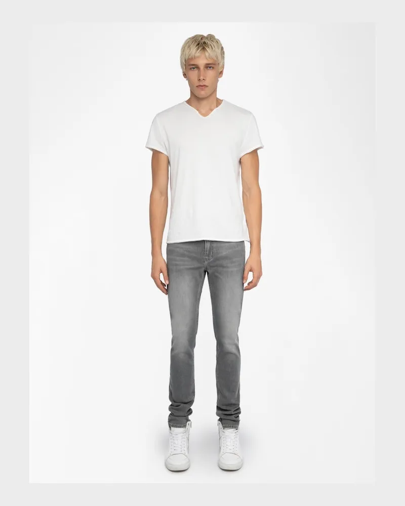 Zadig & Voltaire Jean Mick Grau