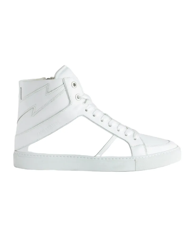Zadig & Voltaire Sneakers ZV1747 High Flash Herren Weiß