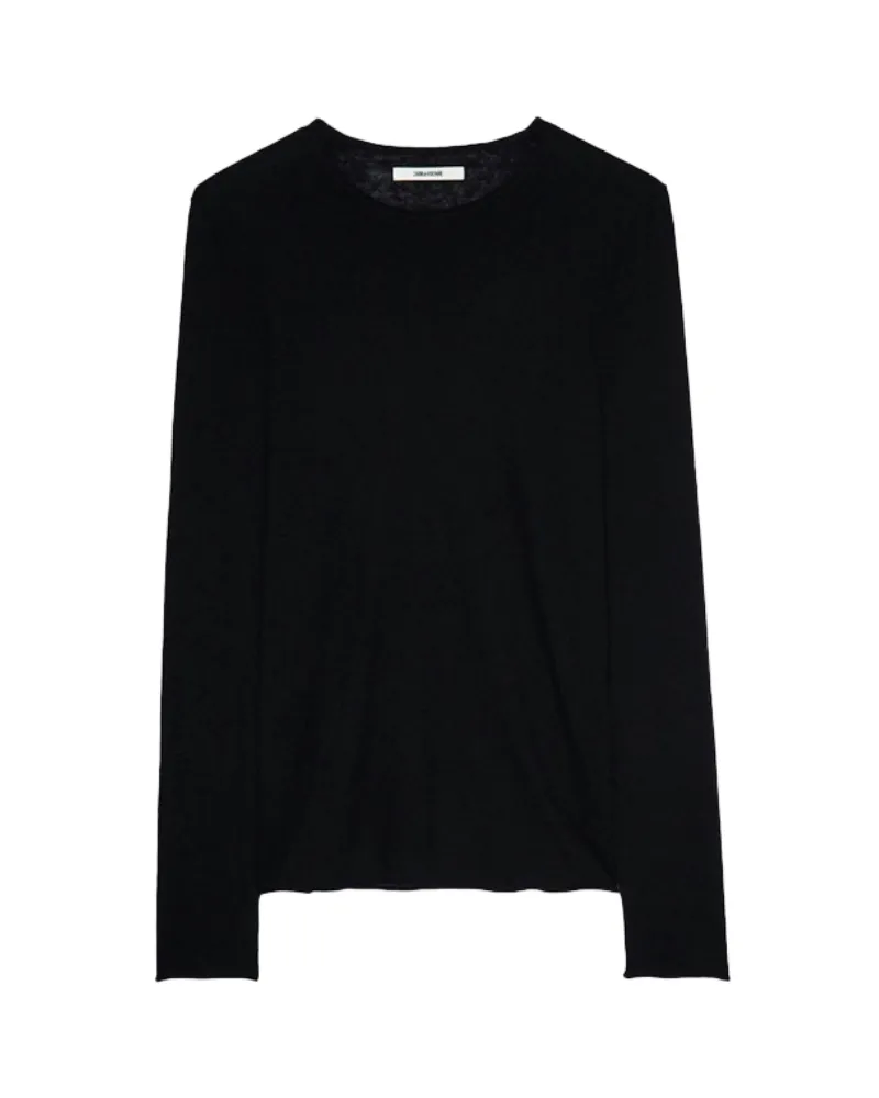Zadig & Voltaire Pullover Teiss 100% Kaschmir Schwarz