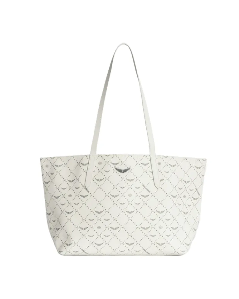 Zadig & Voltaire Z Shopper Monogram Tasche Weiß