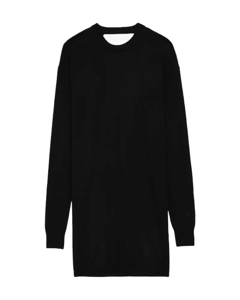 Zadig & Voltaire Kleid Kanjy 100% Wolle Schwarz