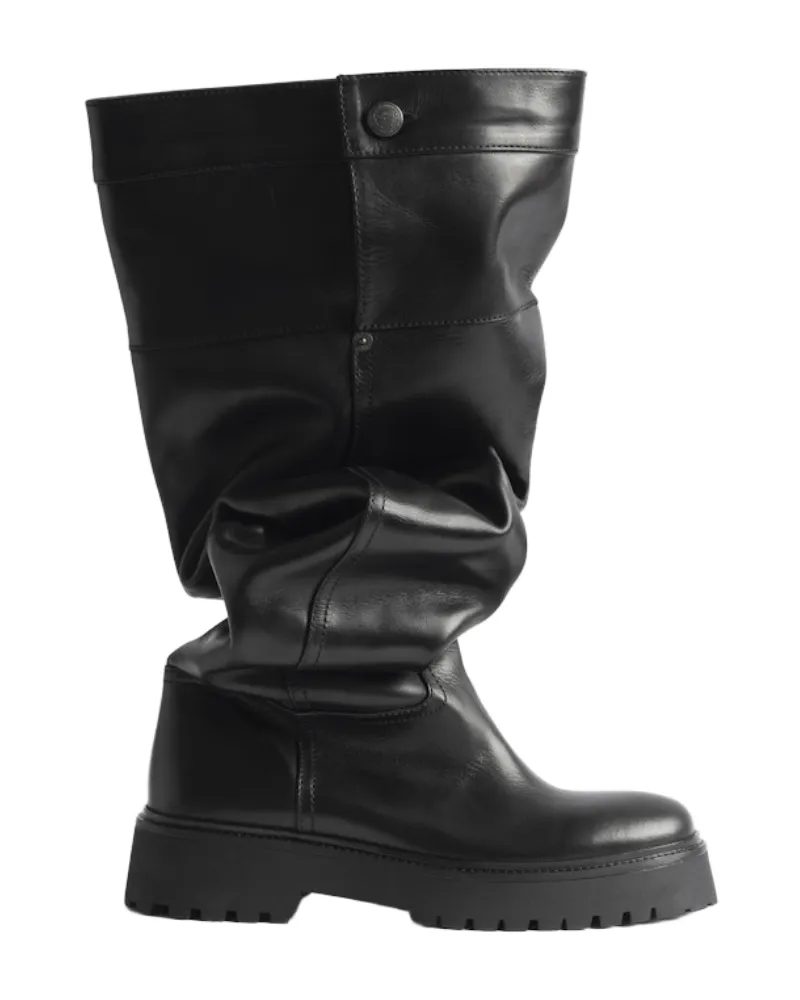 Zadig & Voltaire Angie Overknee-Stiefel Schwarz