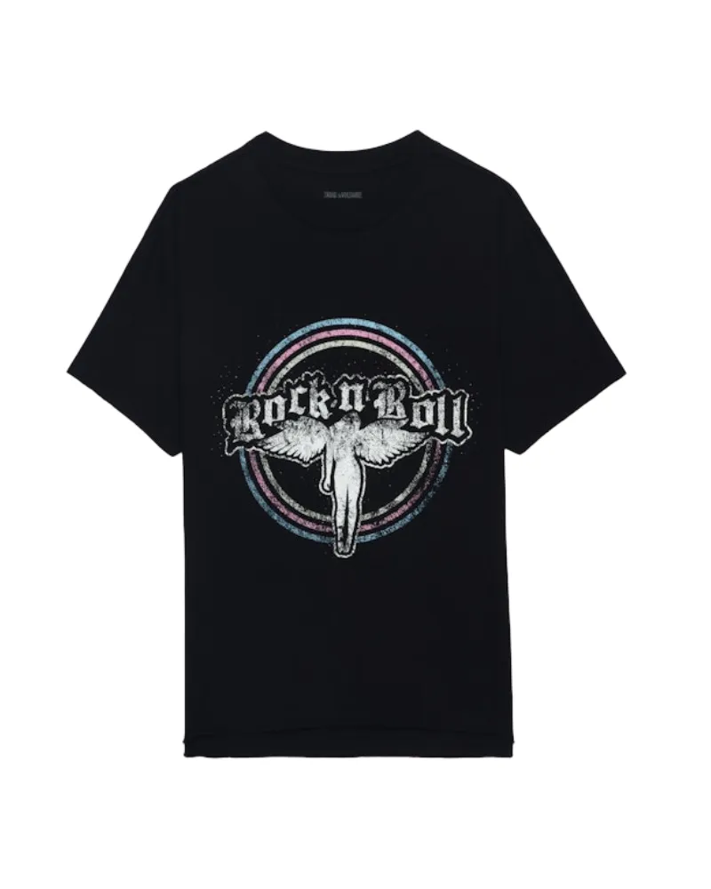 Zadig & Voltaire T-Shirt Tommer Schwarz