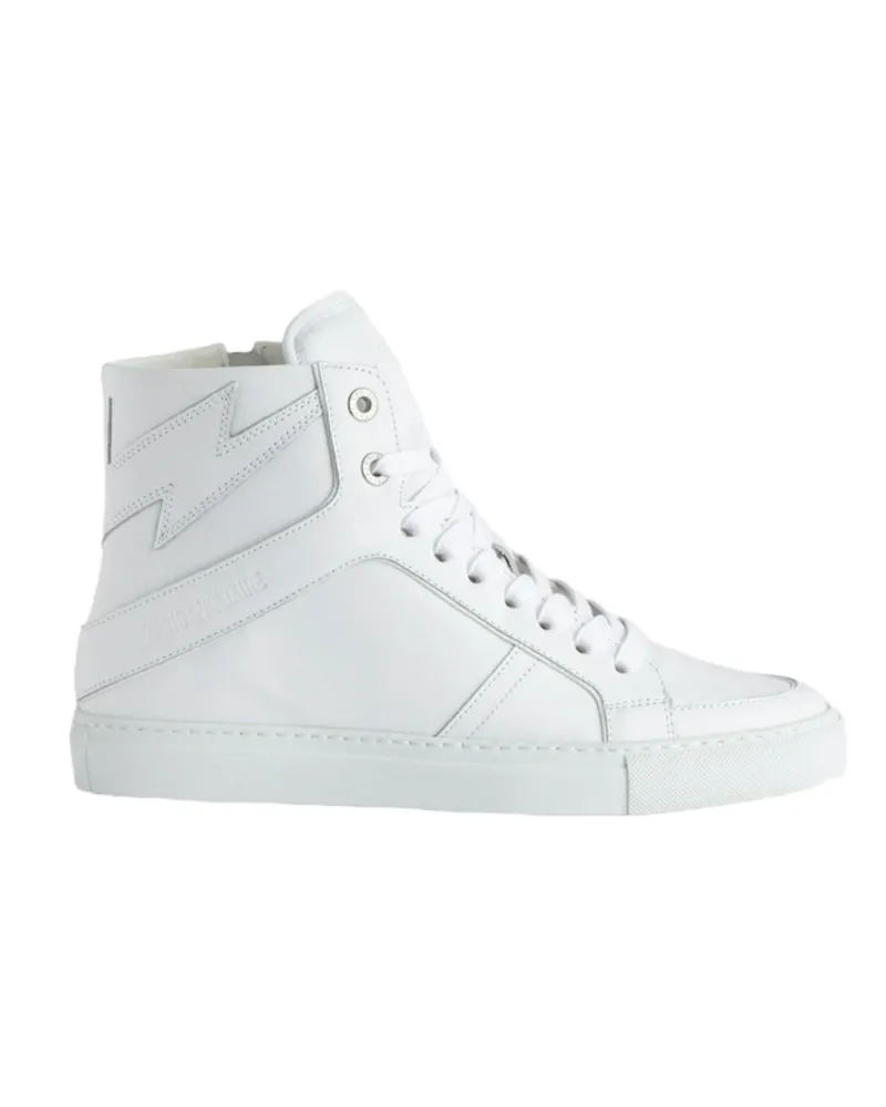 Zadig & Voltaire Sneaker ZV1747 High Flash Weiß