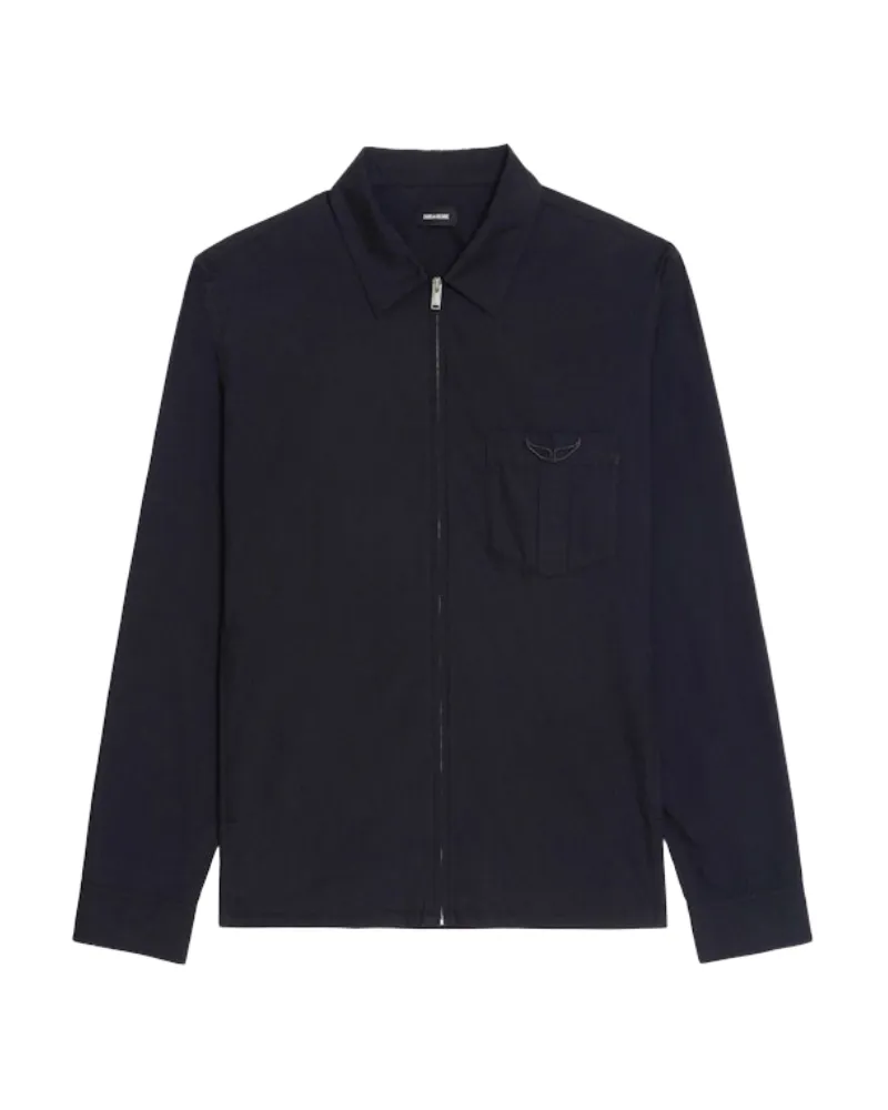 Zadig & Voltaire Hemd Suzy Schwarz