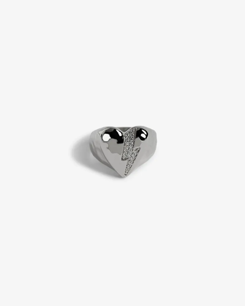 Zadig & Voltaire Heartbreaker Flash Ring Shiny