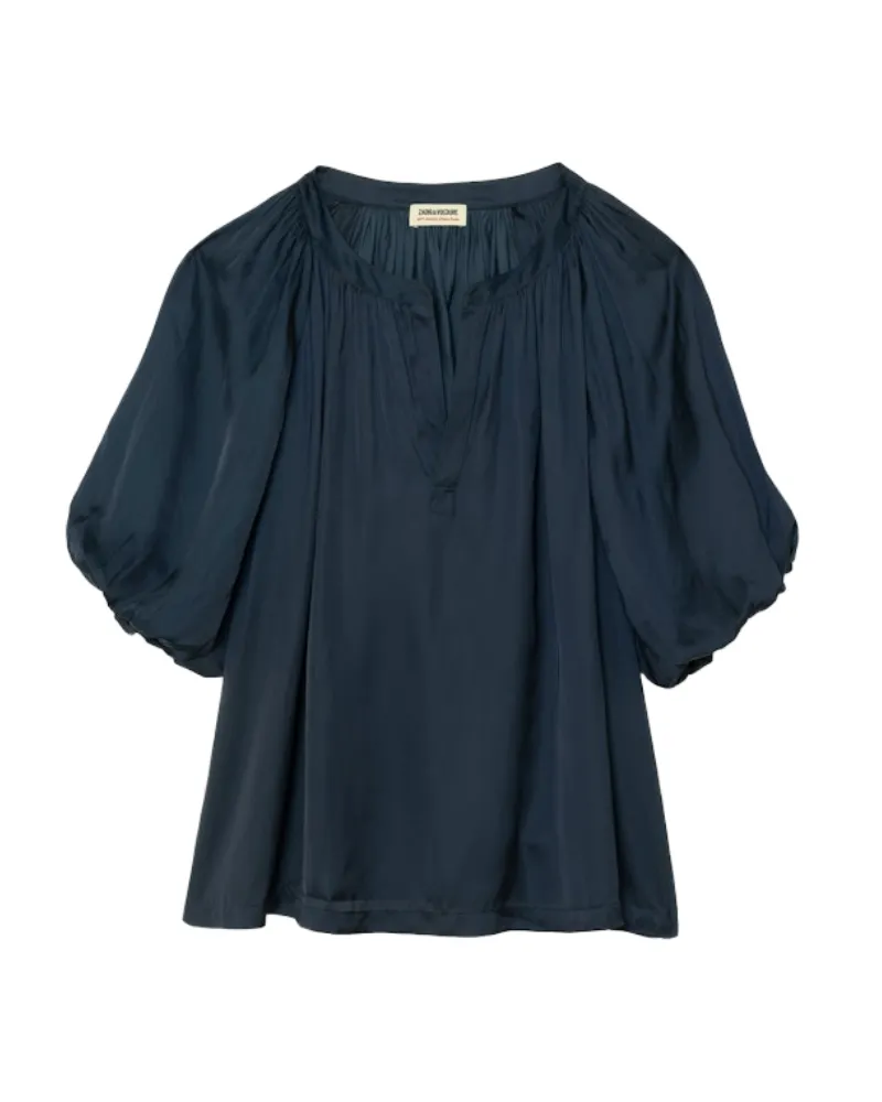 Zadig & Voltaire Bluse Teko Blau