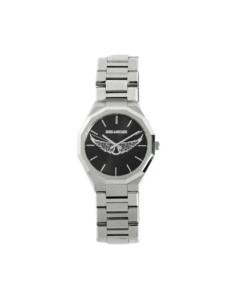 Zadig & Voltaire Zadig Wings Uhr Schwarz