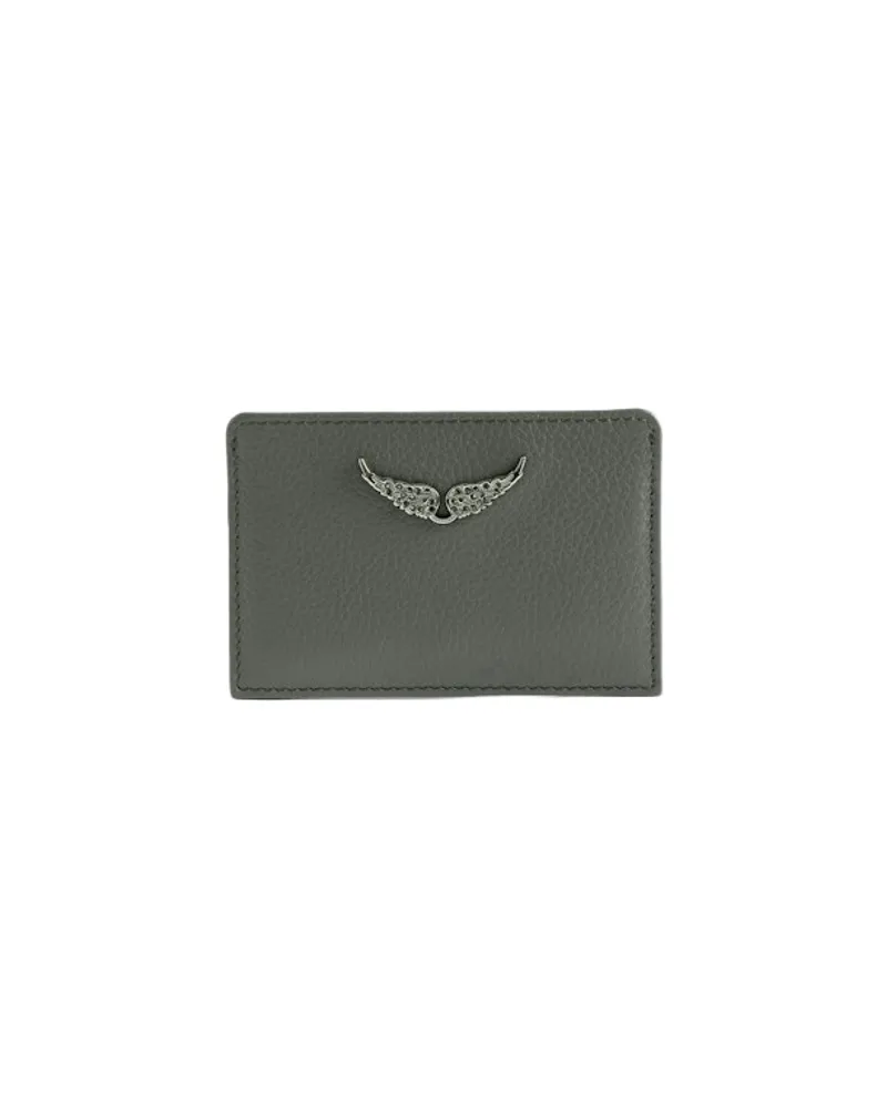 Zadig & Voltaire ZV Pass Kartenetui Grau