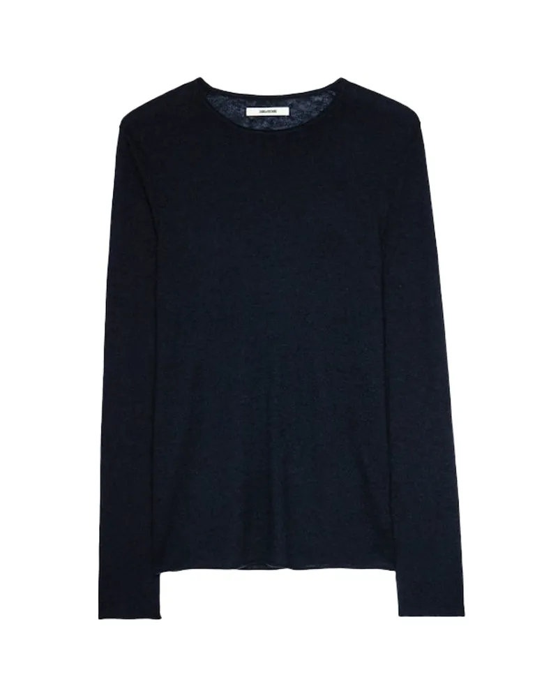 Zadig & Voltaire Pullover Teiss 100% Kaschmir Blau