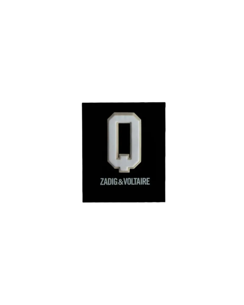 Zadig & Voltaire Sticker Initial Q Mehrfarbig