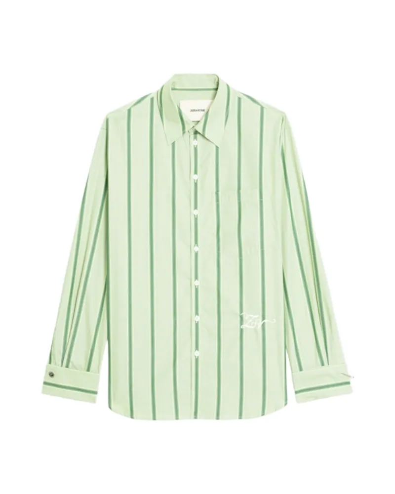 Zadig & Voltaire Hemd Morning Grün