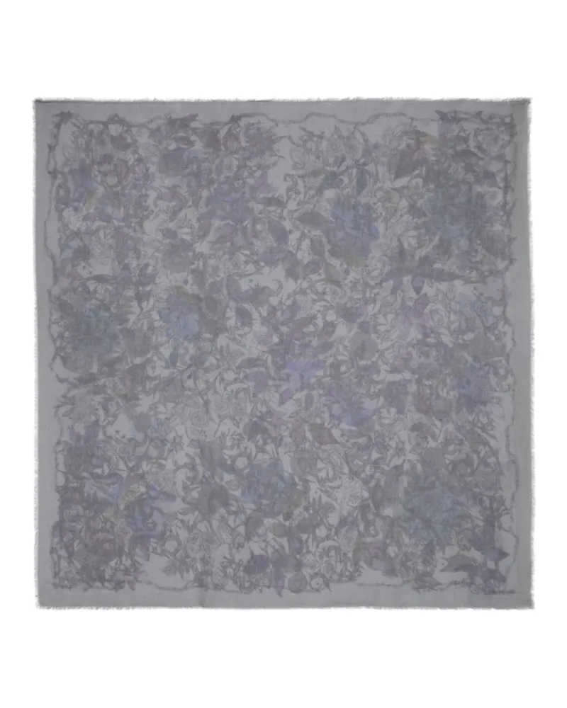 Zadig & Voltaire Kerry Schal Roses 135 Grau