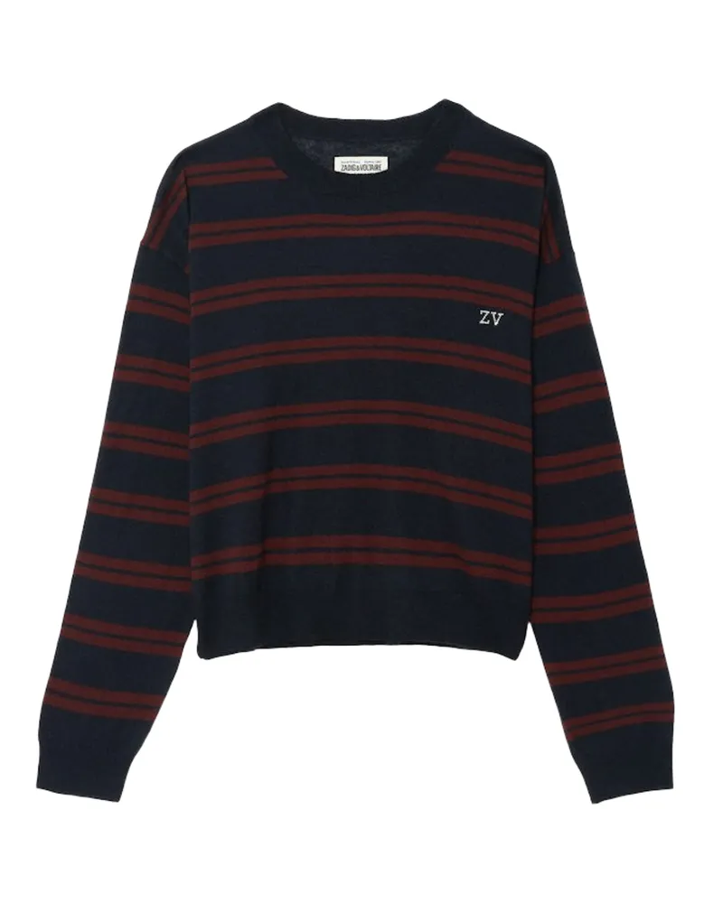 Zadig & Voltaire Swapy Pullover 100% Kaschmir Blau