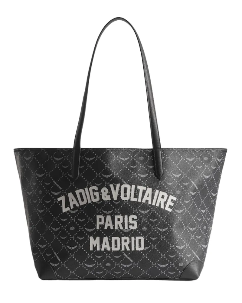 Zadig & Voltaire Z Shopper XL Resort Madrid Tasche Schwarz