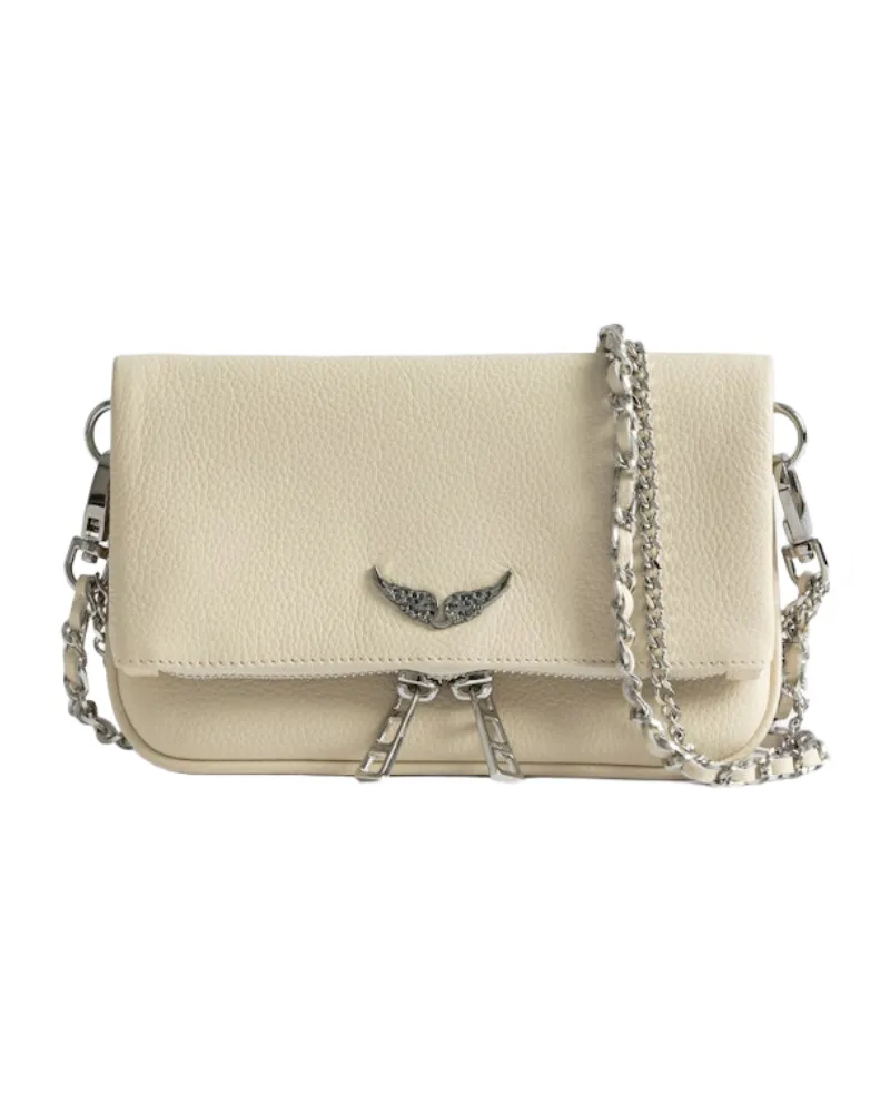 Zadig & Voltaire Rock Nano Clutch Weiß
