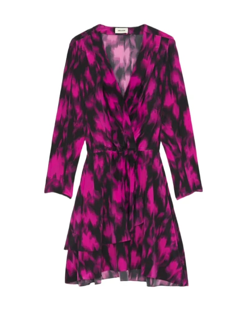 Zadig & Voltaire Kleid Rogers 100% Seide Schwarz