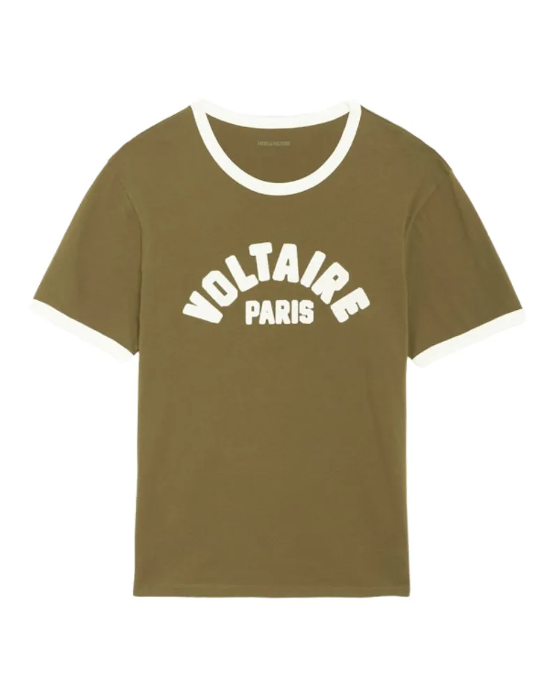 Zadig & Voltaire Woody T-Shirt Grün