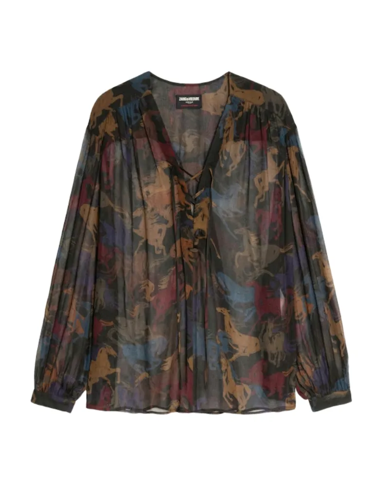Zadig & Voltaire Bluse Tamela Braun