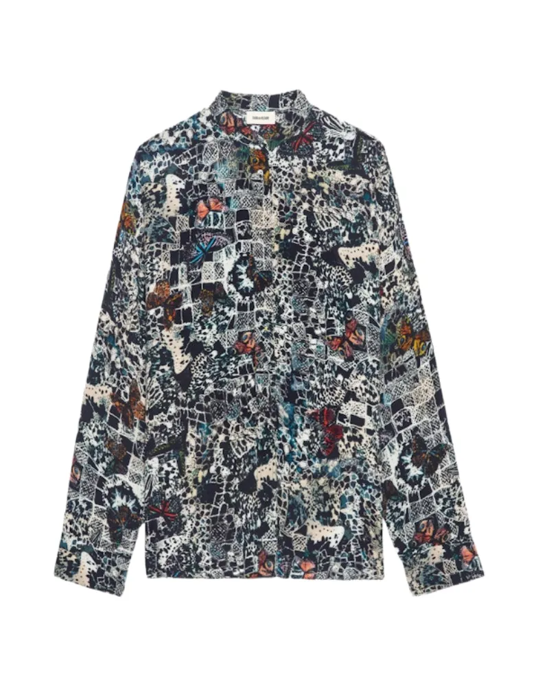 Zadig & Voltaire Hemd Truett Blau
