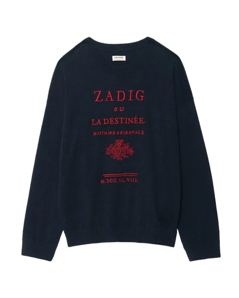Zadig & Voltaire Marko Pullover Blau