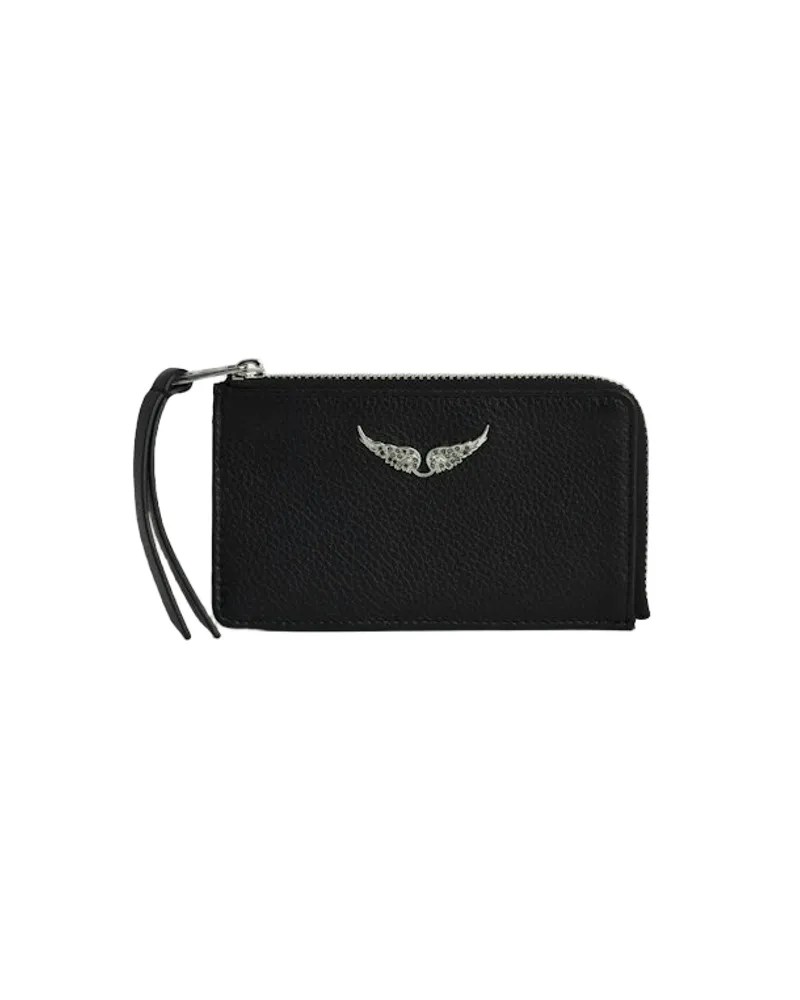 Zadig & Voltaire ZV Card Kartenetui Schwarz