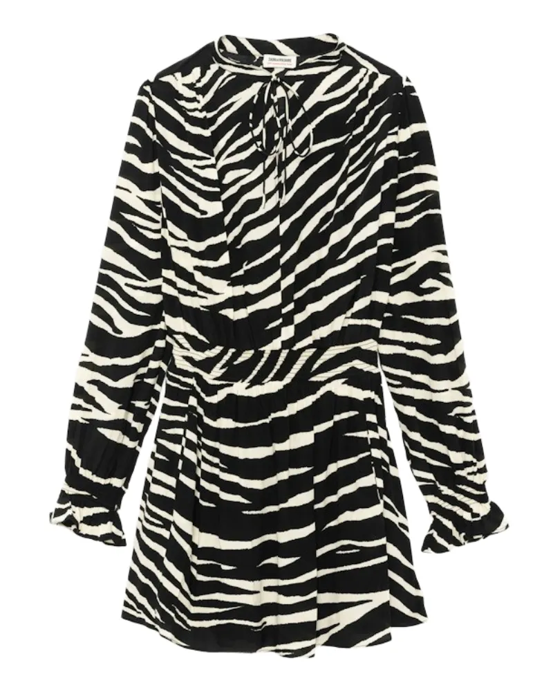 Zadig & Voltaire Rayados Kleid Schwarz