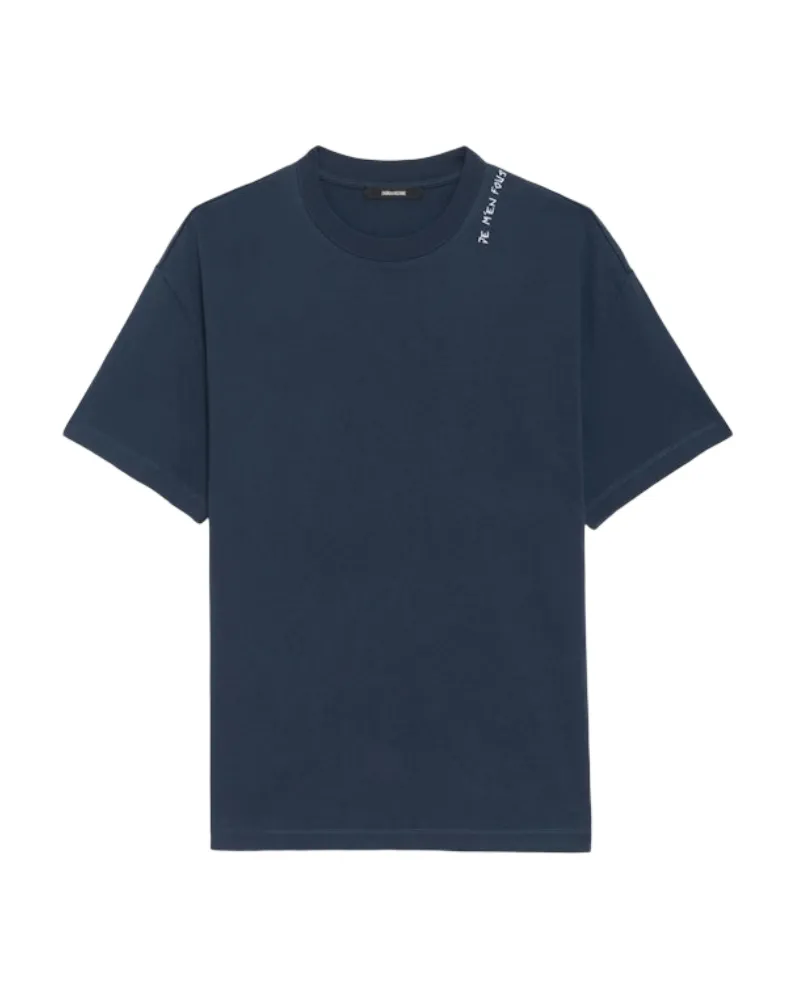 Zadig & Voltaire Teddy T-Shirt Blau