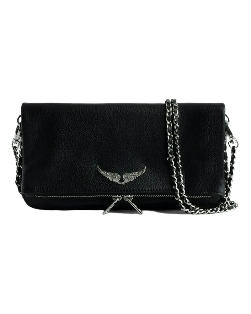 Zadig & Voltaire Clutch Rock Schwarz