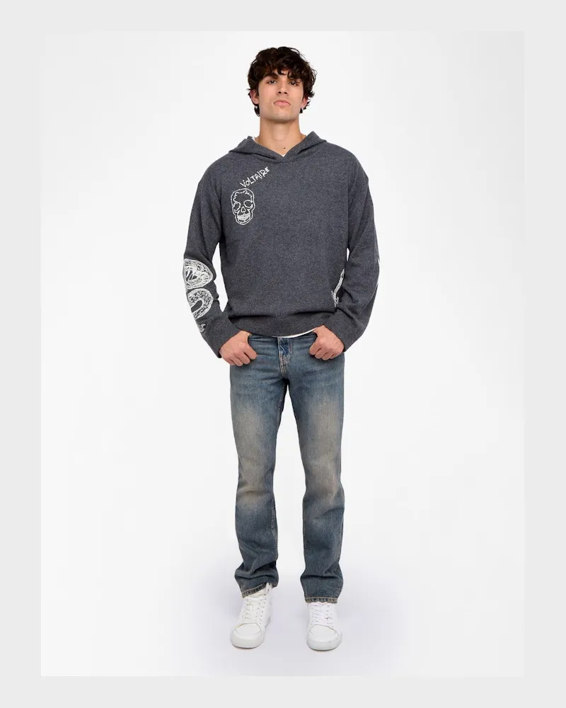 Zadig & Voltaire Pullover Malay Charcoal