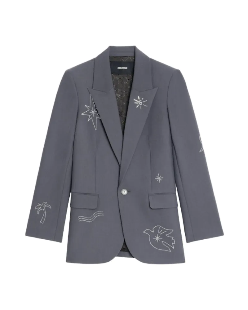 Zadig & Voltaire Blazer Vival Grau