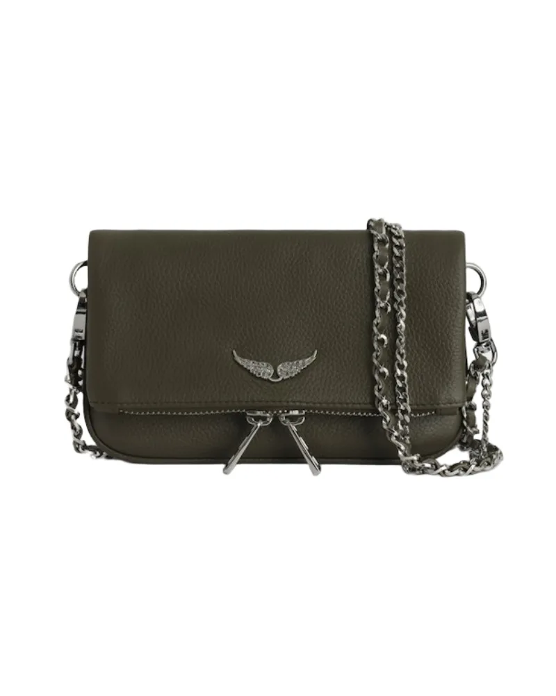 Zadig & Voltaire Rock Nano Clutch Grün