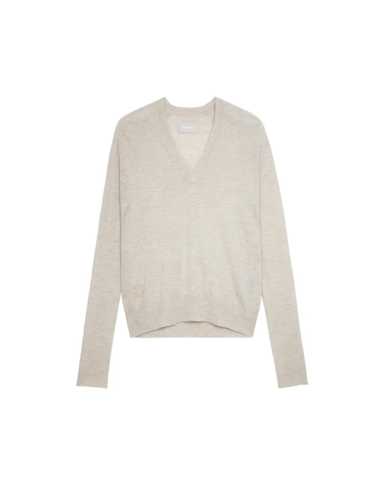 Zadig & Voltaire Pullover River 100% Kaschmir Sugar