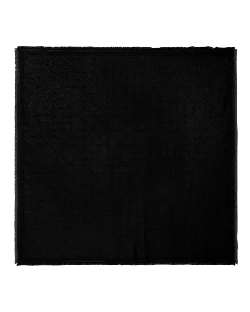 Zadig & Voltaire Schal Glenn Monogram 135 Schwarz