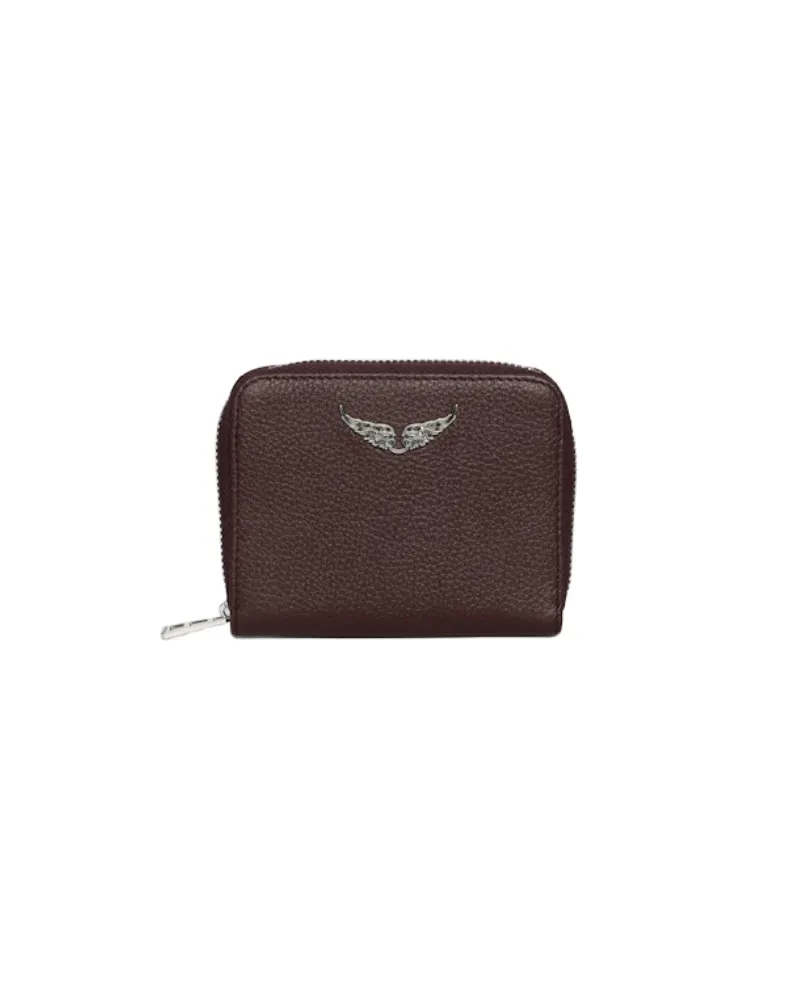 Zadig & Voltaire Münzbörse Mini ZV Lila
