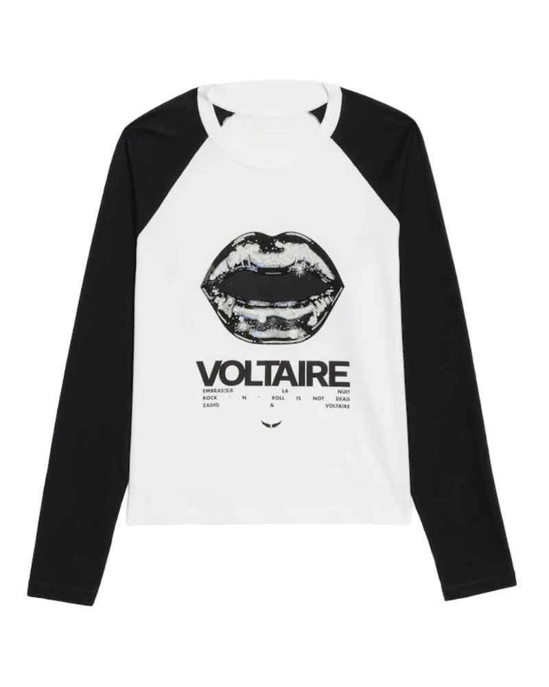 Zadig & Voltaire Walkra T-Shirt Weiß