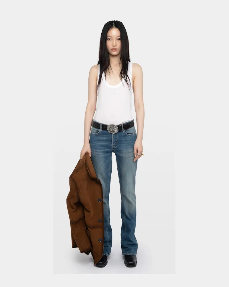 Zadig & Voltaire Bianca Tanktop Weiß