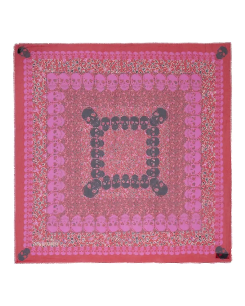 Zadig & Voltaire Schal Kerry Garden 135 Rosa