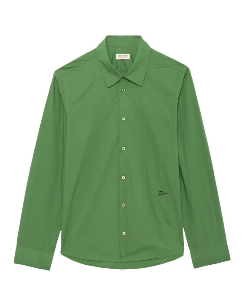 Zadig & Voltaire Sid Hemd Grün