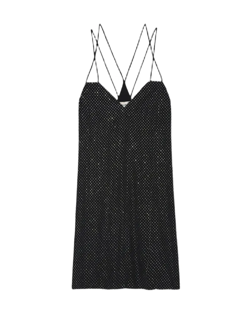 Zadig & Voltaire Kleid Rohana 100% Seide Schwarz