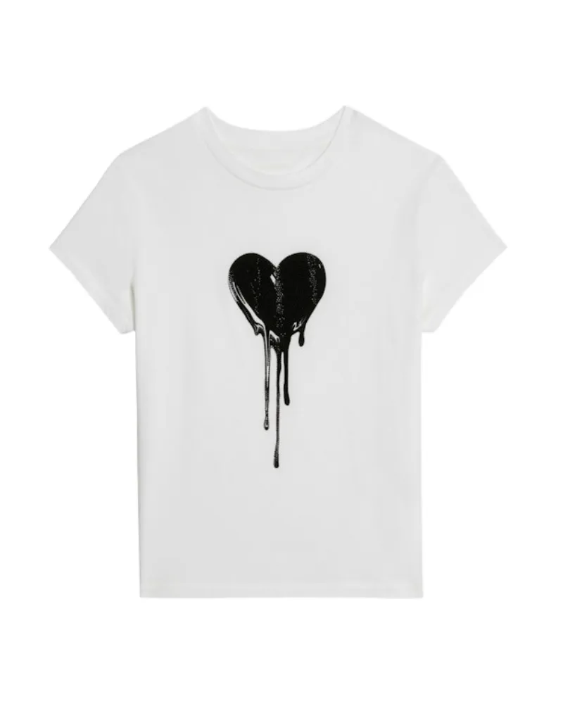 Zadig & Voltaire T-Shirt Walk Weiß