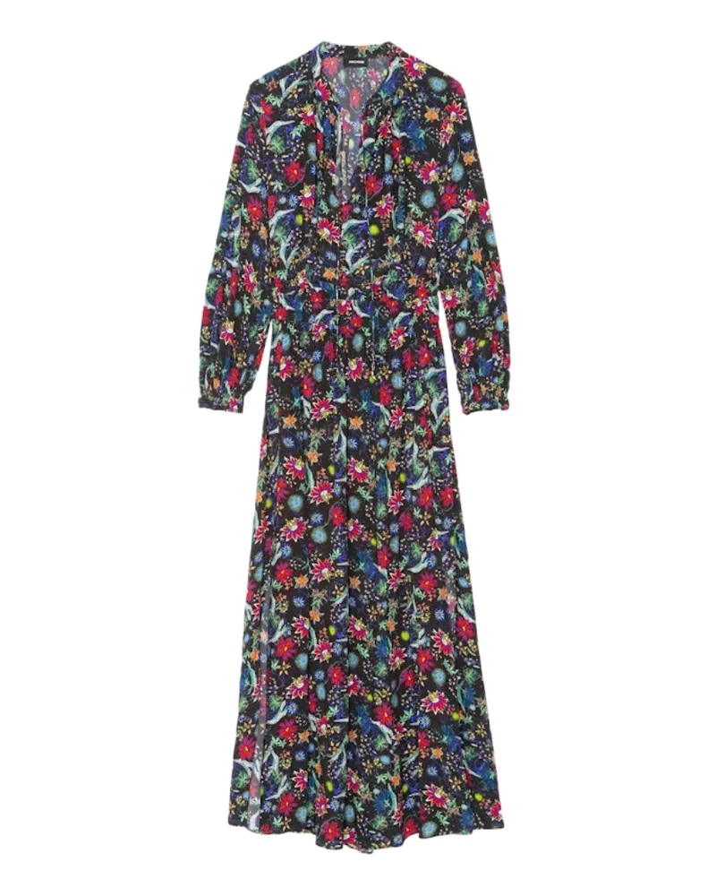 Zadig & Voltaire Kleid Rayado Blau