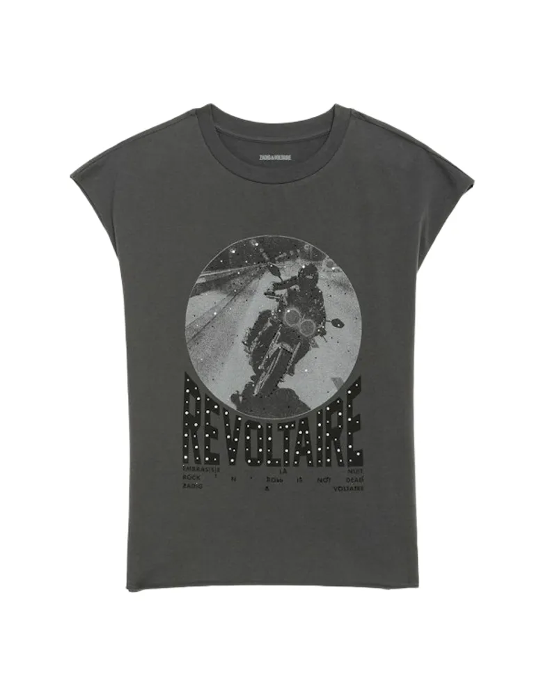 Zadig & Voltaire Cloe Top Grau