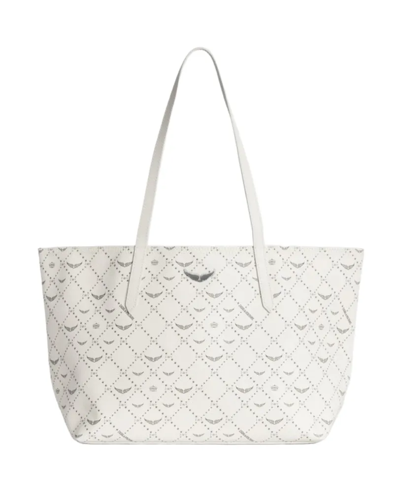 Zadig & Voltaire Z Shopper Monogram Tasche Weiß