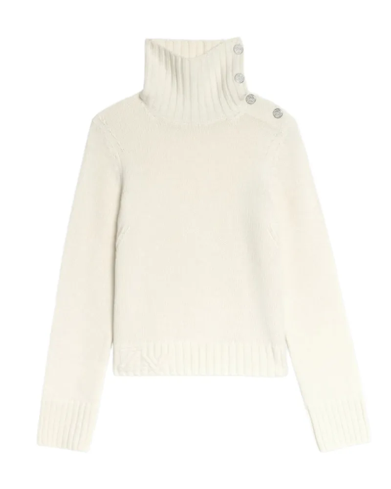 Zadig & Voltaire Pullover Nalma 100% Kaschmir Weiß