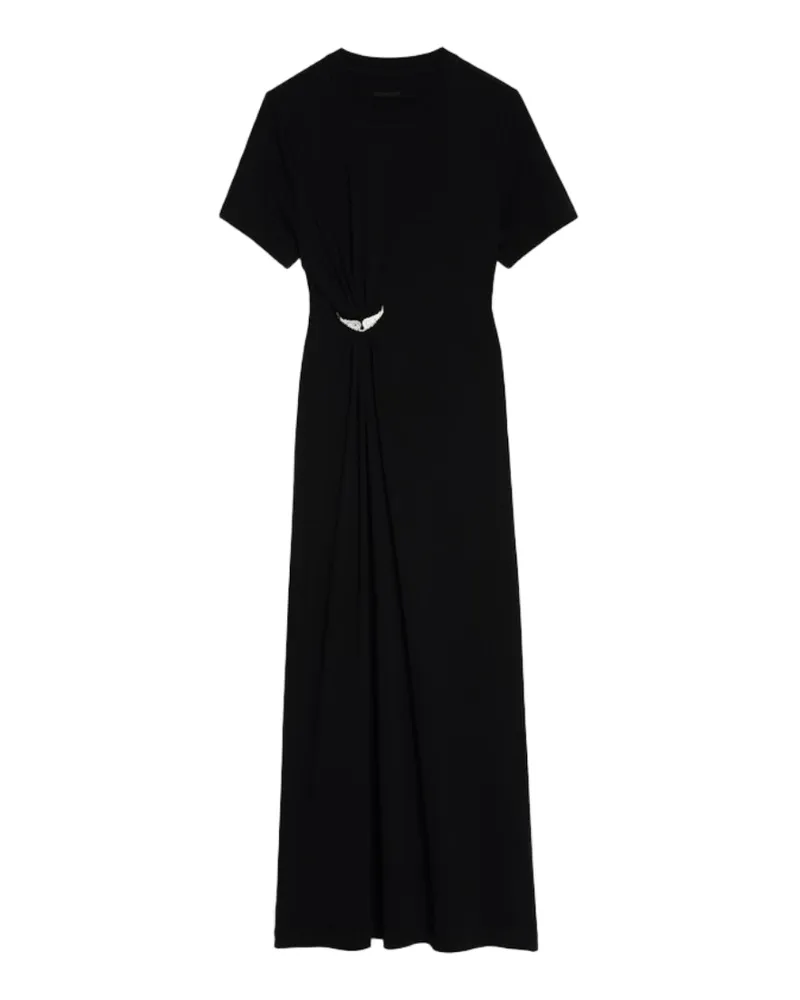 Zadig & Voltaire Kleid Raja Schwarz